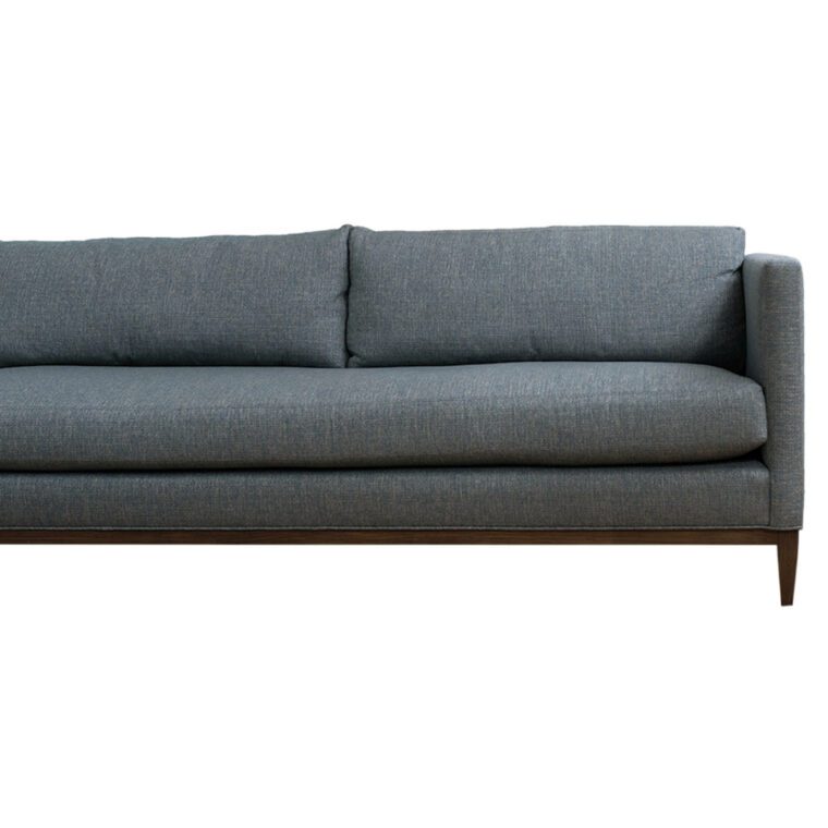 Custom Corner Blue Sofa Sectional