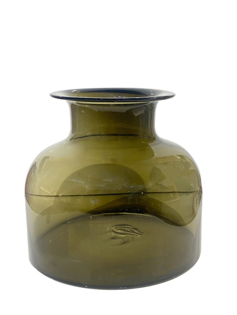 Vintage Scandinavian Glass Vase