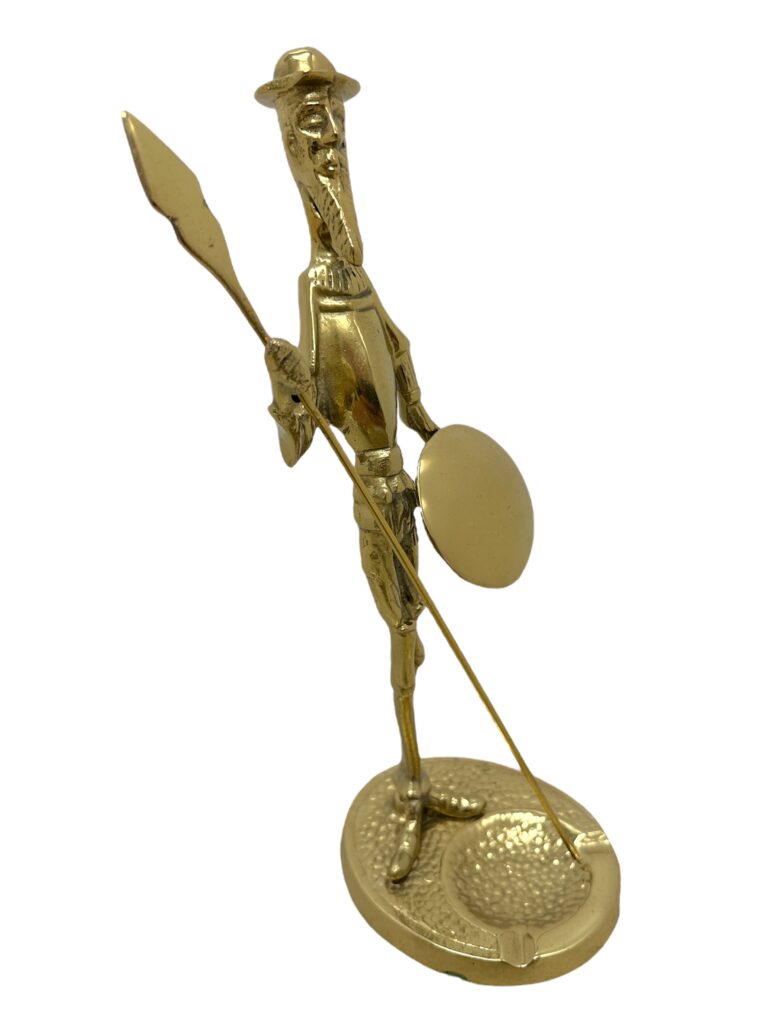 Vintage Brass Figure of Soldier