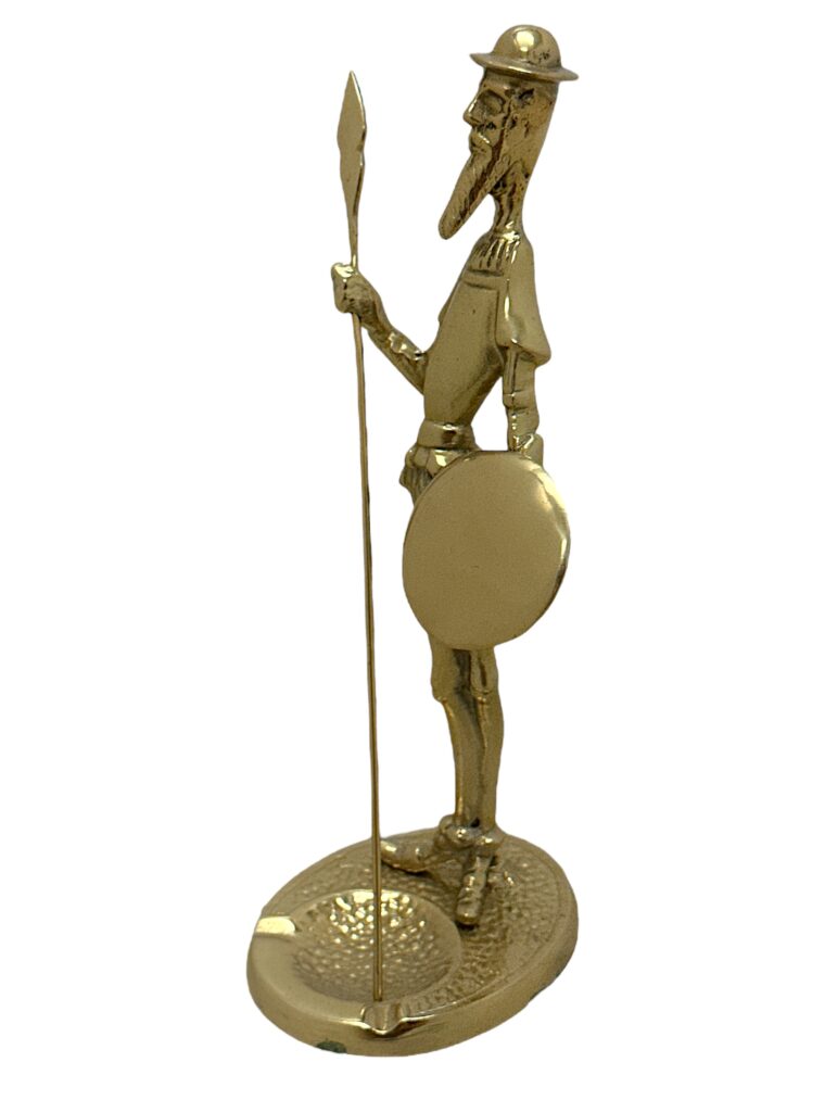 Vintage Brass Figure of Soldier