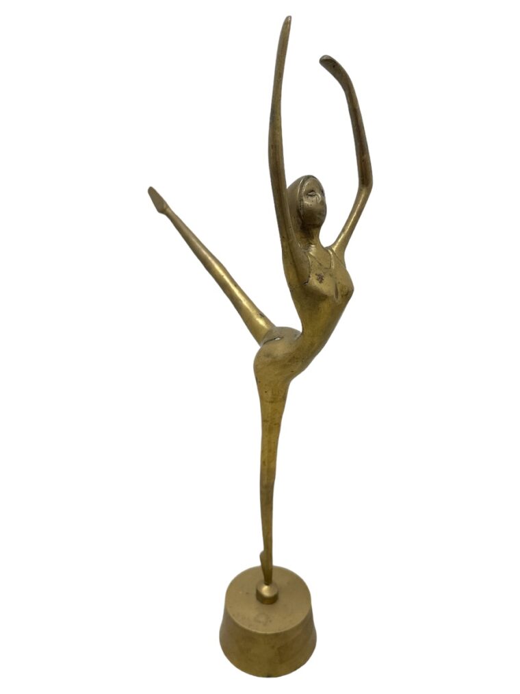 Vintage Brass Ballerina