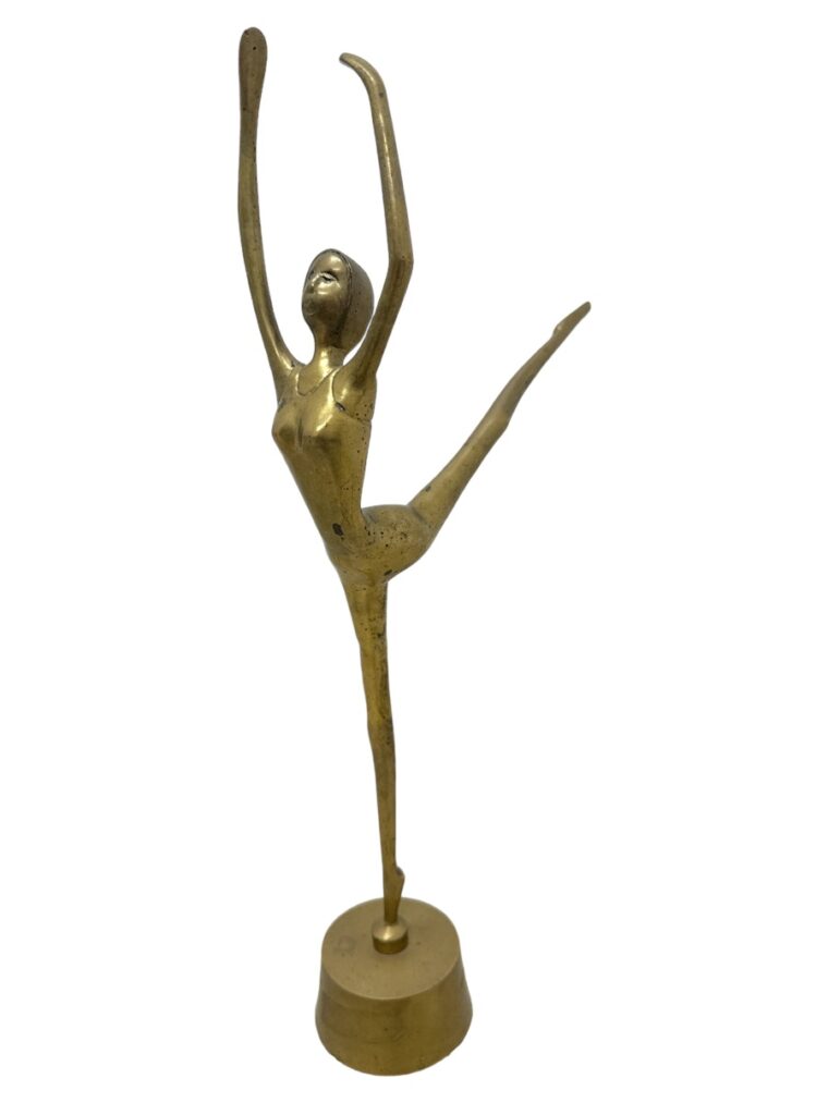 Vintage Brass Ballerina