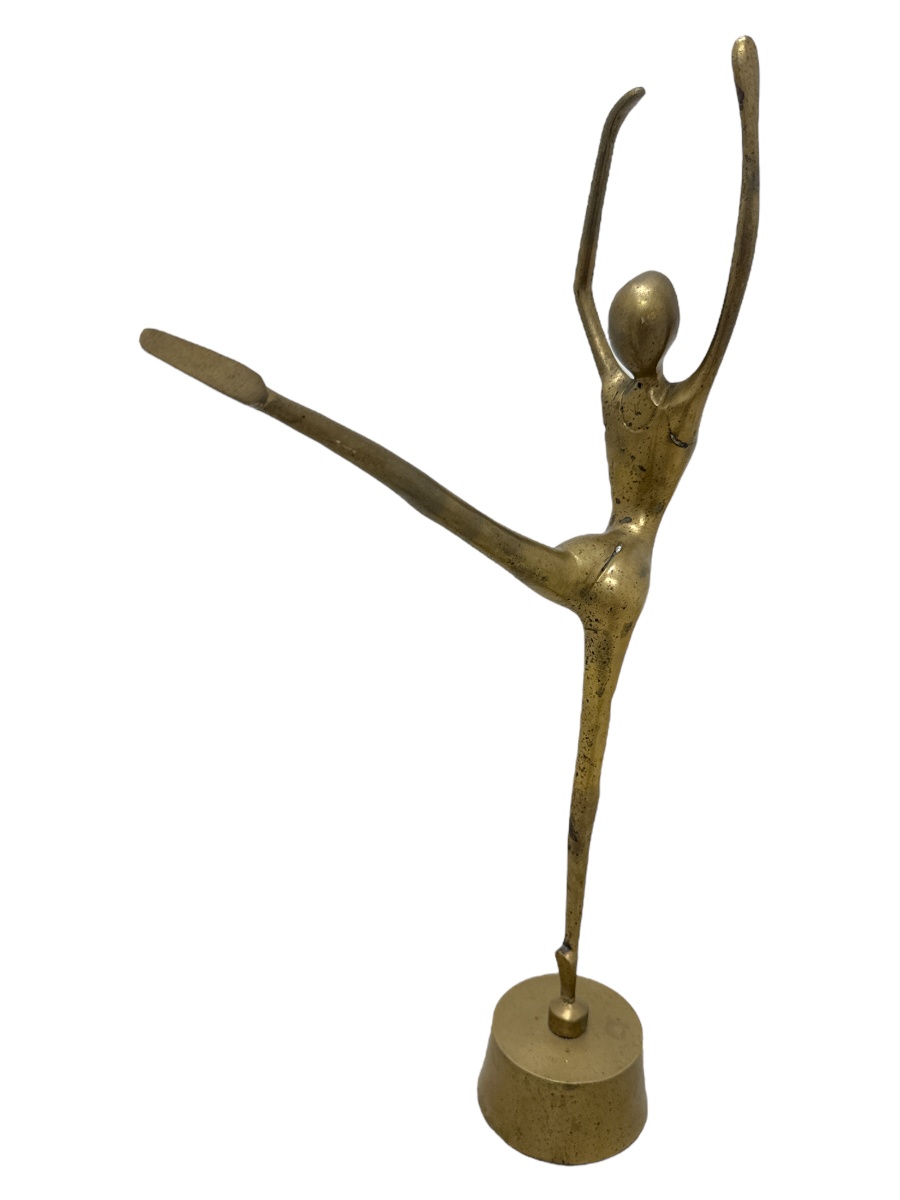 Vintage Brass Ballerina - Mecox Gardens