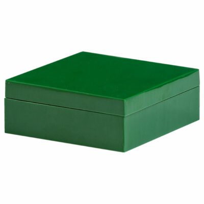 Small Green Resin Box