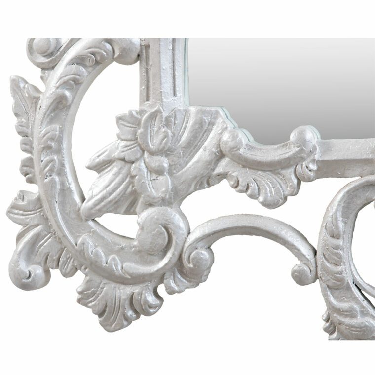 Lacquered Wood Rococo Style Mirror