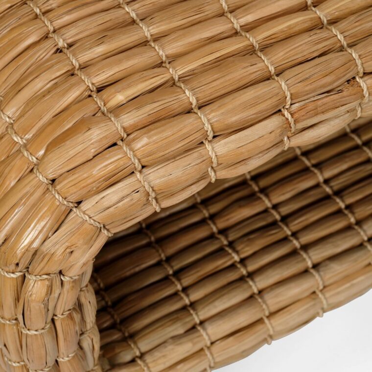 Charly Seagrass Woven Console Table