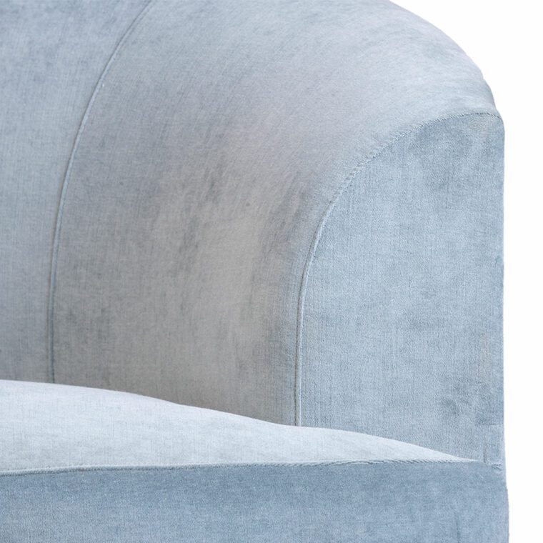 Alana Sofa in Seaglass Chenille Velvet