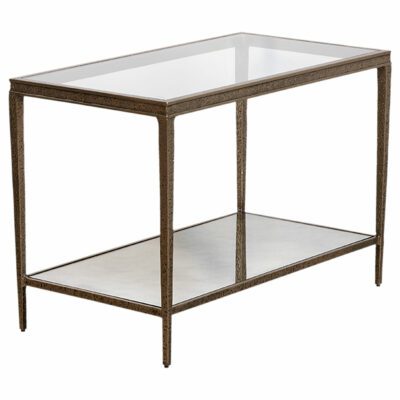 Oblong Sculptured Side Table