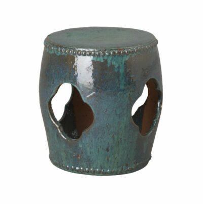 Chain of Studs Ceramic Garden Stool