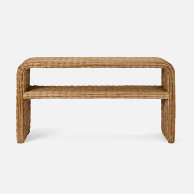 Charly Seagrass Woven Console Table