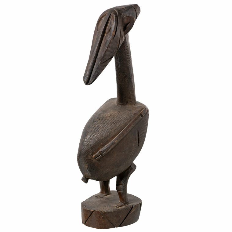 Vintage Hand Carved African Figure - Image 3