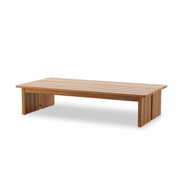 Corbin Outdoor Natural Teak Coffee Table