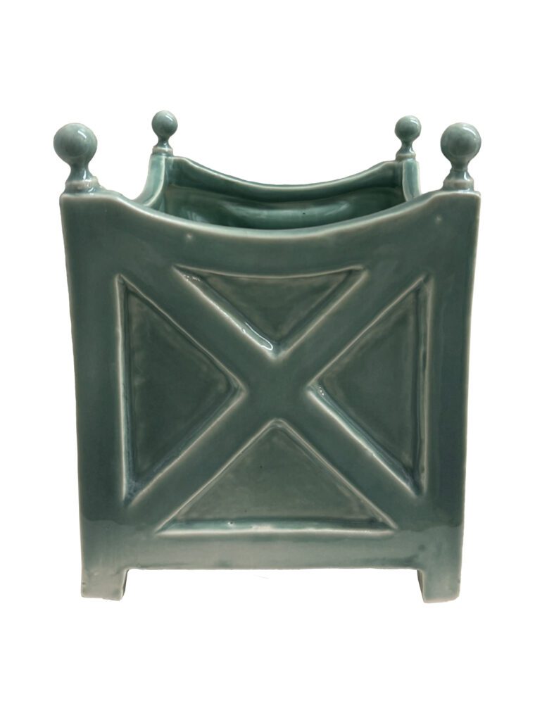 Small Ceramic X Planter 