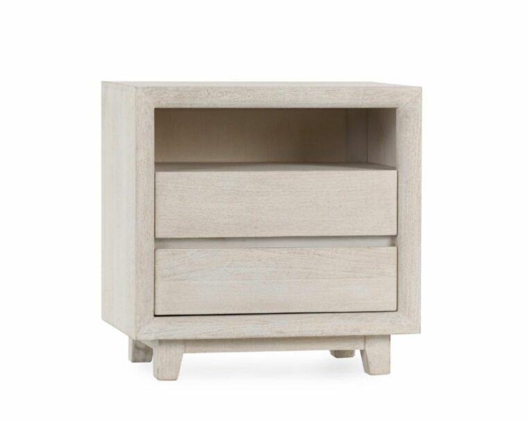Reee 2 Drawer Nightstand