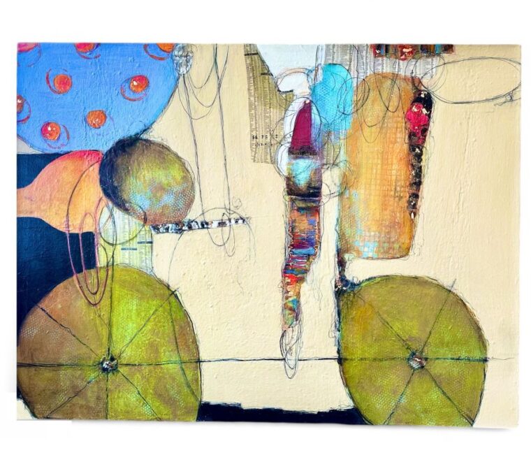 Over the Edge and Under the Wharf Original Art