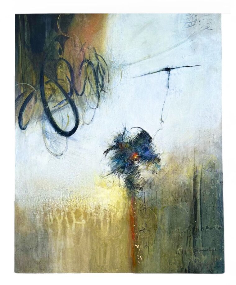 The Dark Song in the Gypsy Heart Original Art
