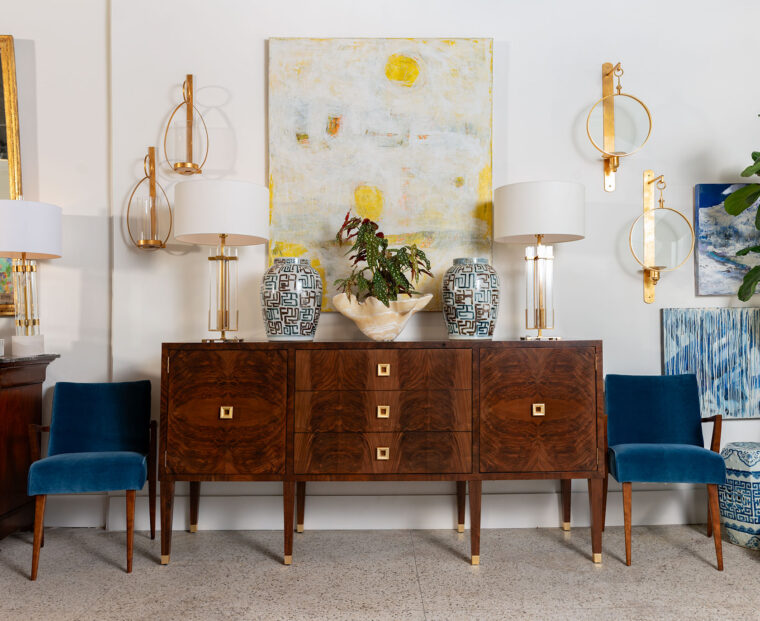 Eloise Walnut Veneer Buffet - Image 5