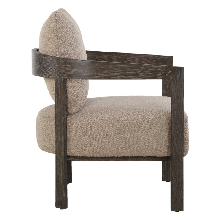 Giorgio Boucle Barrel Chair - Image 2