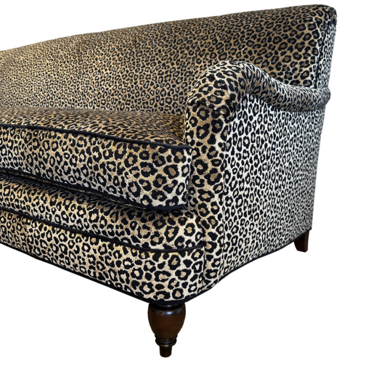 Amelia English Arm Sofa in Animal Print - Image 3