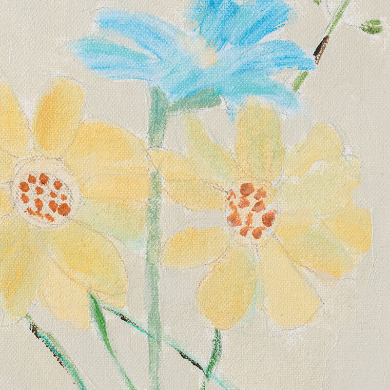 Gaillardia and Bluebells Original Art - Image 2