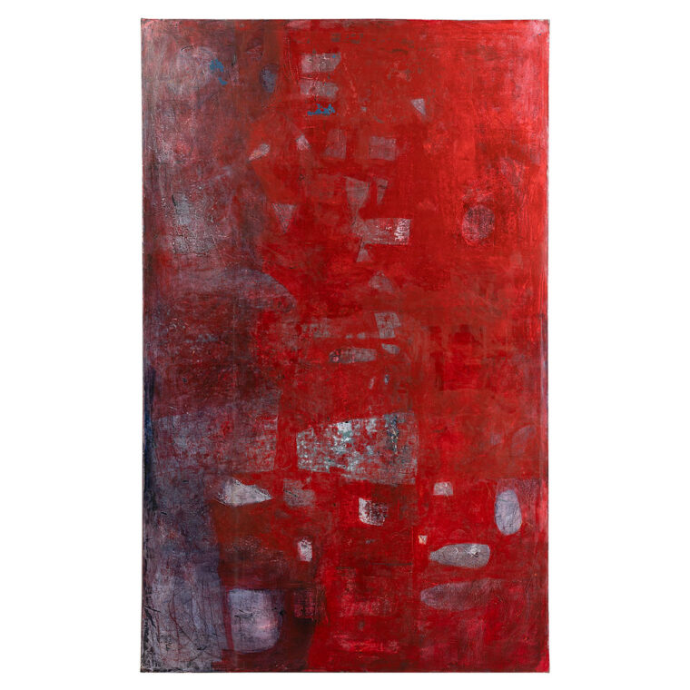 Abstract in Red Original Art