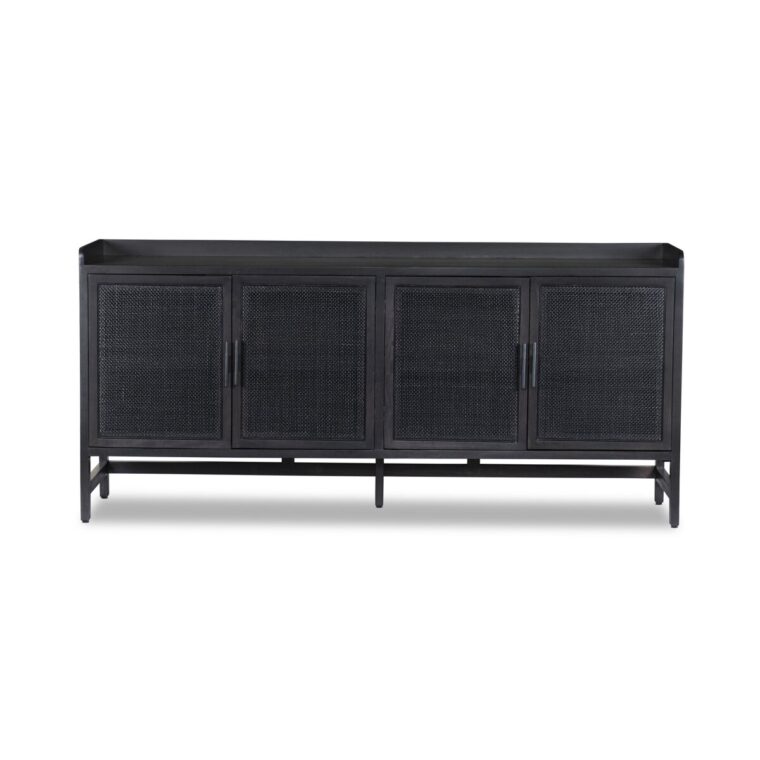 Mango Wood Sideboard with Cane Doors - Image 23