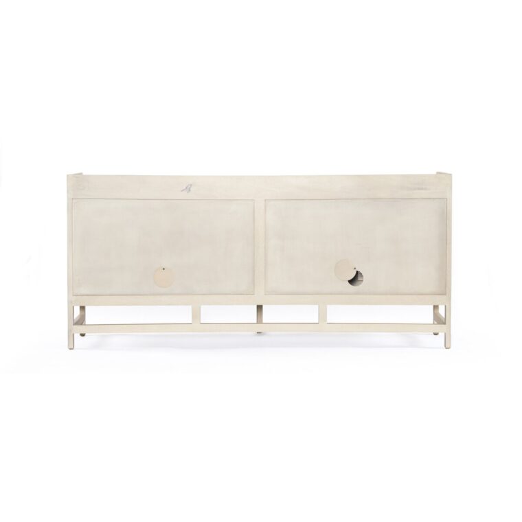 Mango Wood Sideboard with Cane Doors - Image 5