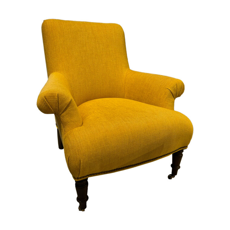 Citrine Rolled Arm Chair - Image 2