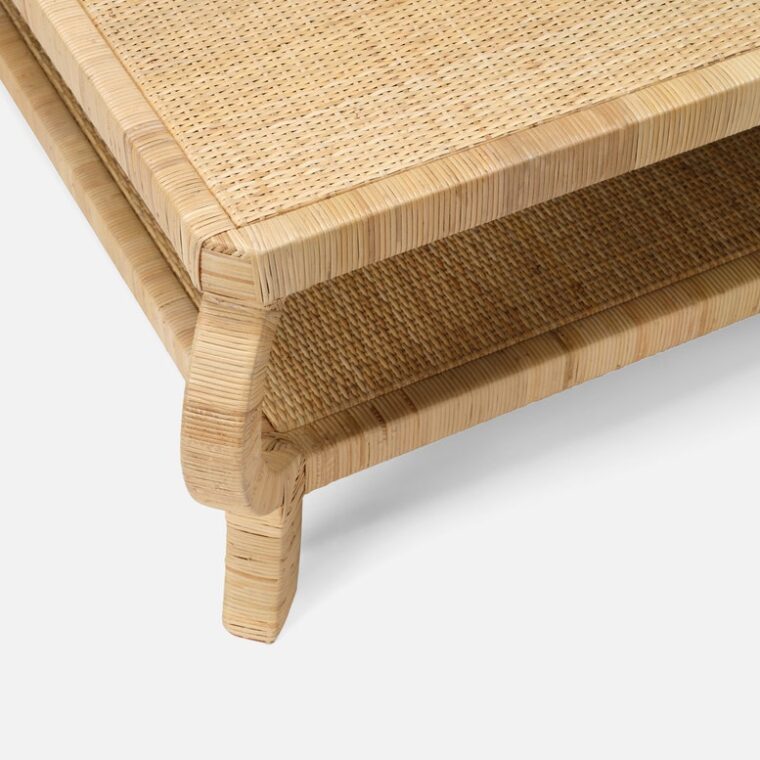 Rattan Coffee Tables with Exaggerated Frame - Image 3