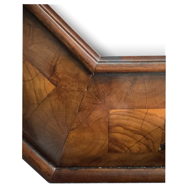 Octagonal Curved Frame Oyster Mirror - Image 2