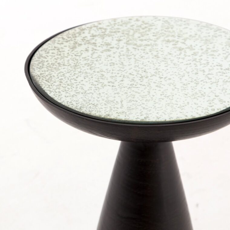 Mod Pedestal Table with Mirrored Top - Image 12