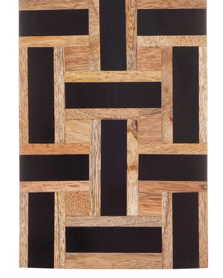 Basketweave Patterned Table Lamp - Image 7