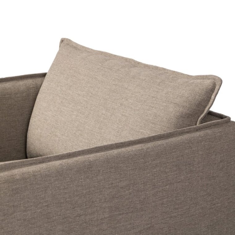 Outdoor Slipcovered Swivel Chair - Image 4