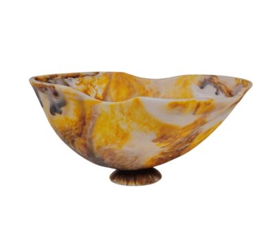 Large Tortoise Resin Fruit Bowl