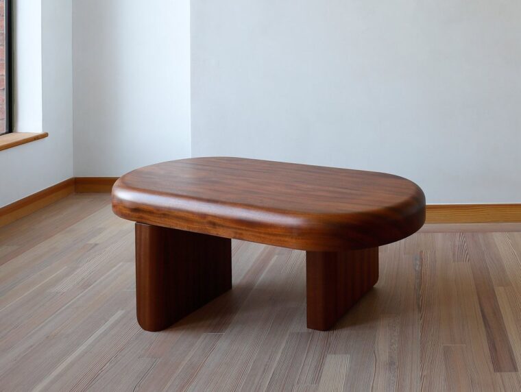 Hand Crafted Chunk Coffee Table - Image 2