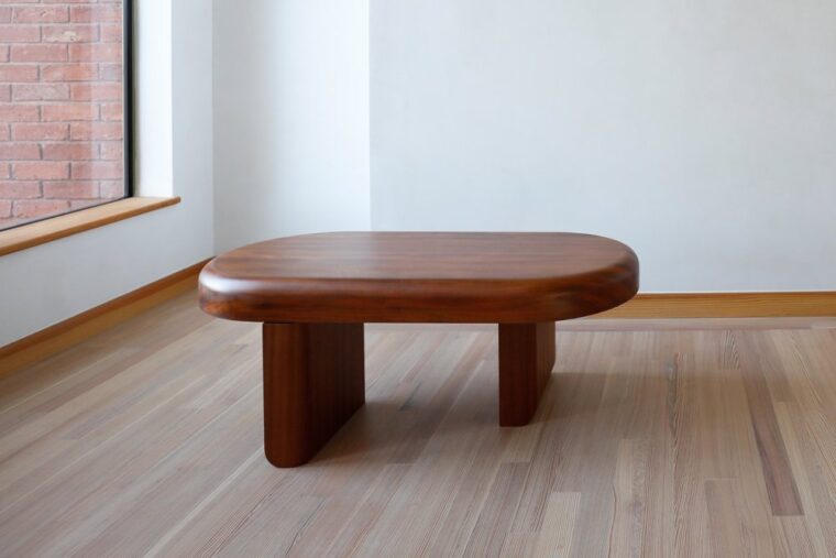 Hand Crafted Chunk Coffee Table - Image 4