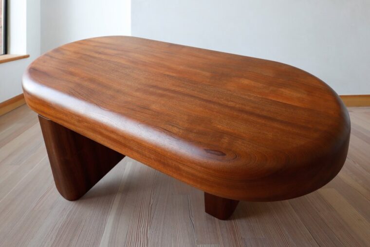 Hand Crafted Chunk Coffee Table - Image 5