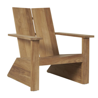 Modern Teak Adirondack Chair