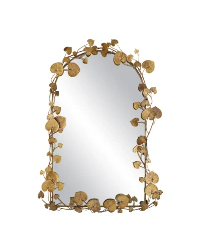 Brass Vines Cast Aluminum Mirror