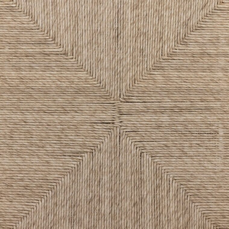 Outdoor Teak and All Weather Wicker Dining Side Chair - Image 10