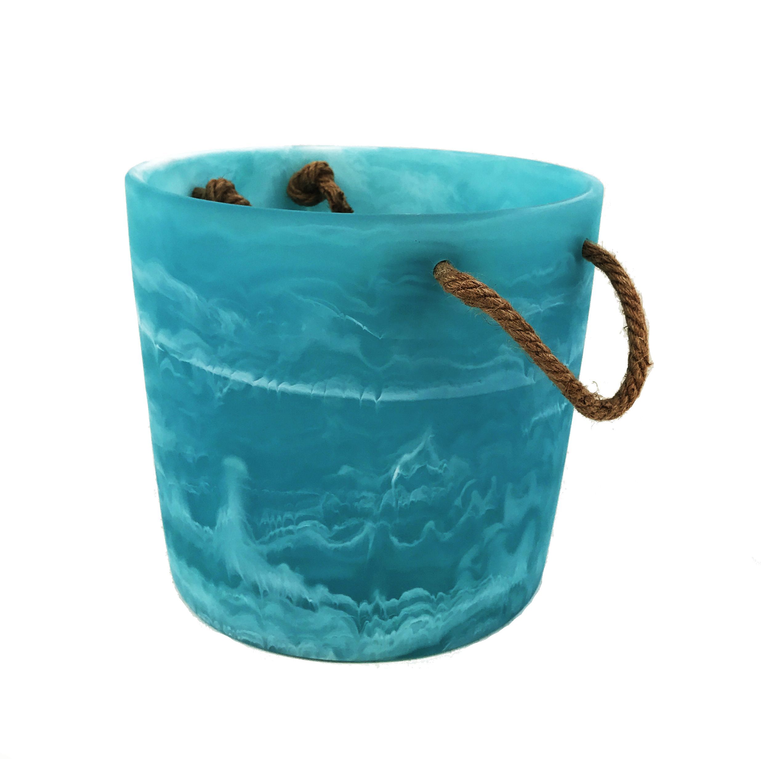 Swirl Resin Ice Bucket - Mecox Gardens