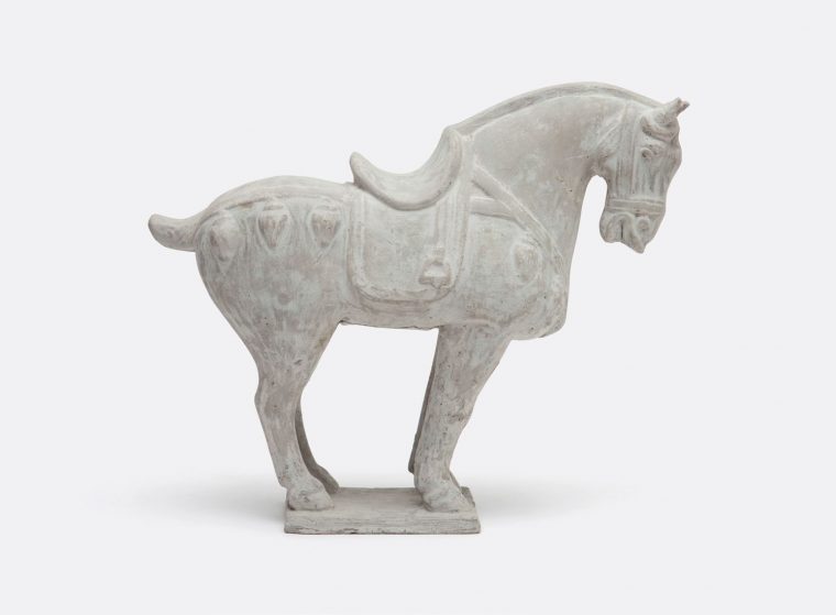 Concrete Chinese Horse Sculpture