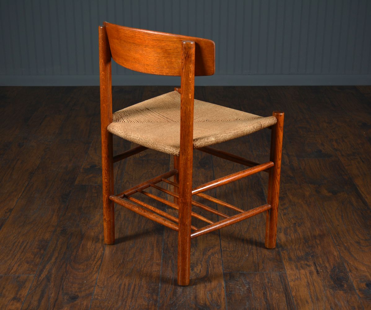 Set of 12 Antique Rush Seat Chairs Mecox Gardens