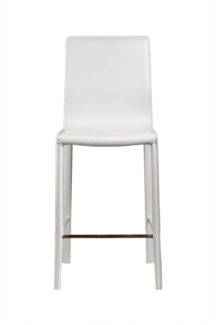 Markie Leather Counter Stool - Image 2