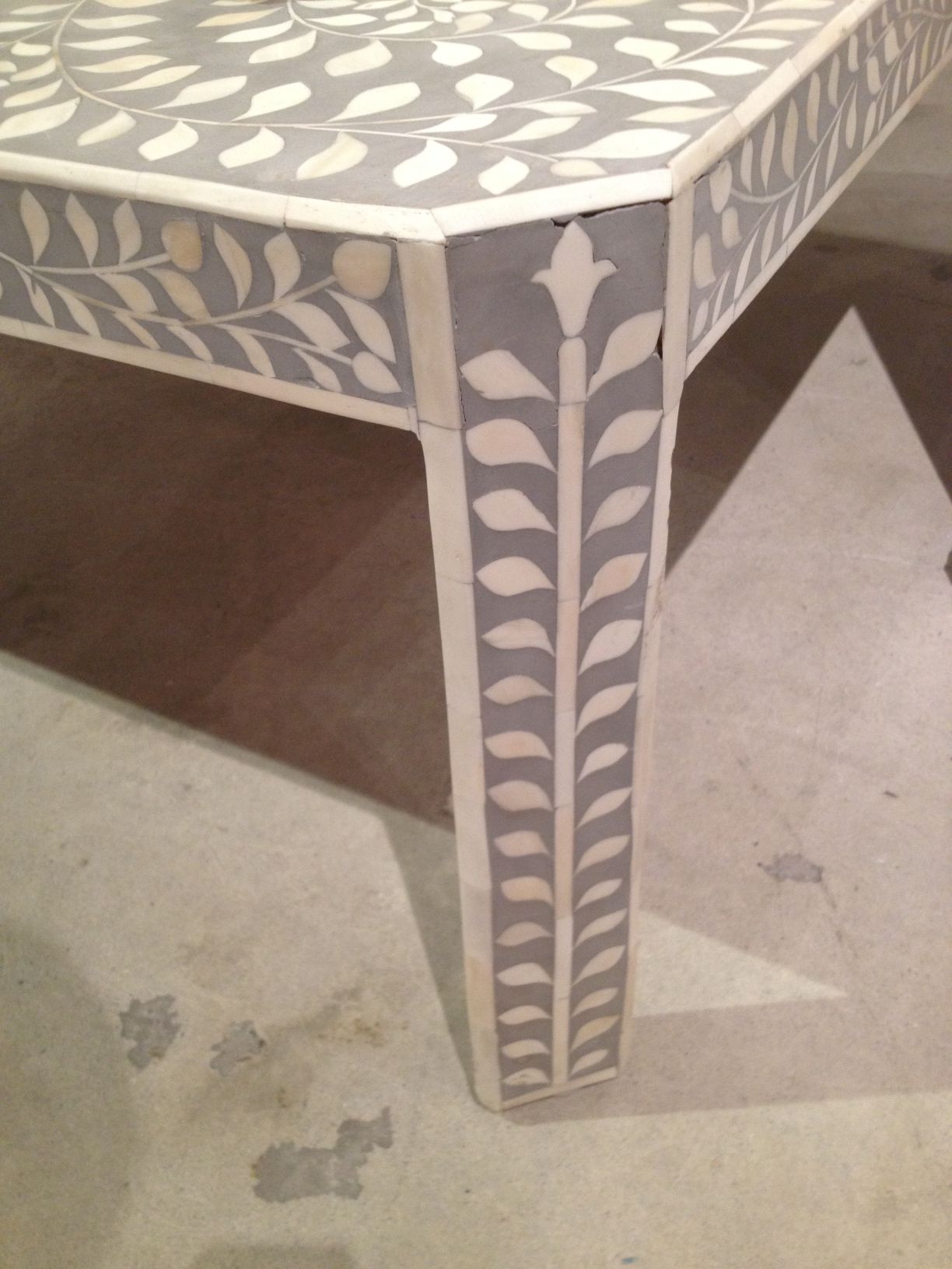 Large Tami Floral Coffee Table Mecox Gardens