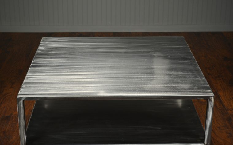 Brushed Steel Caroline Coffee Table - Image 6