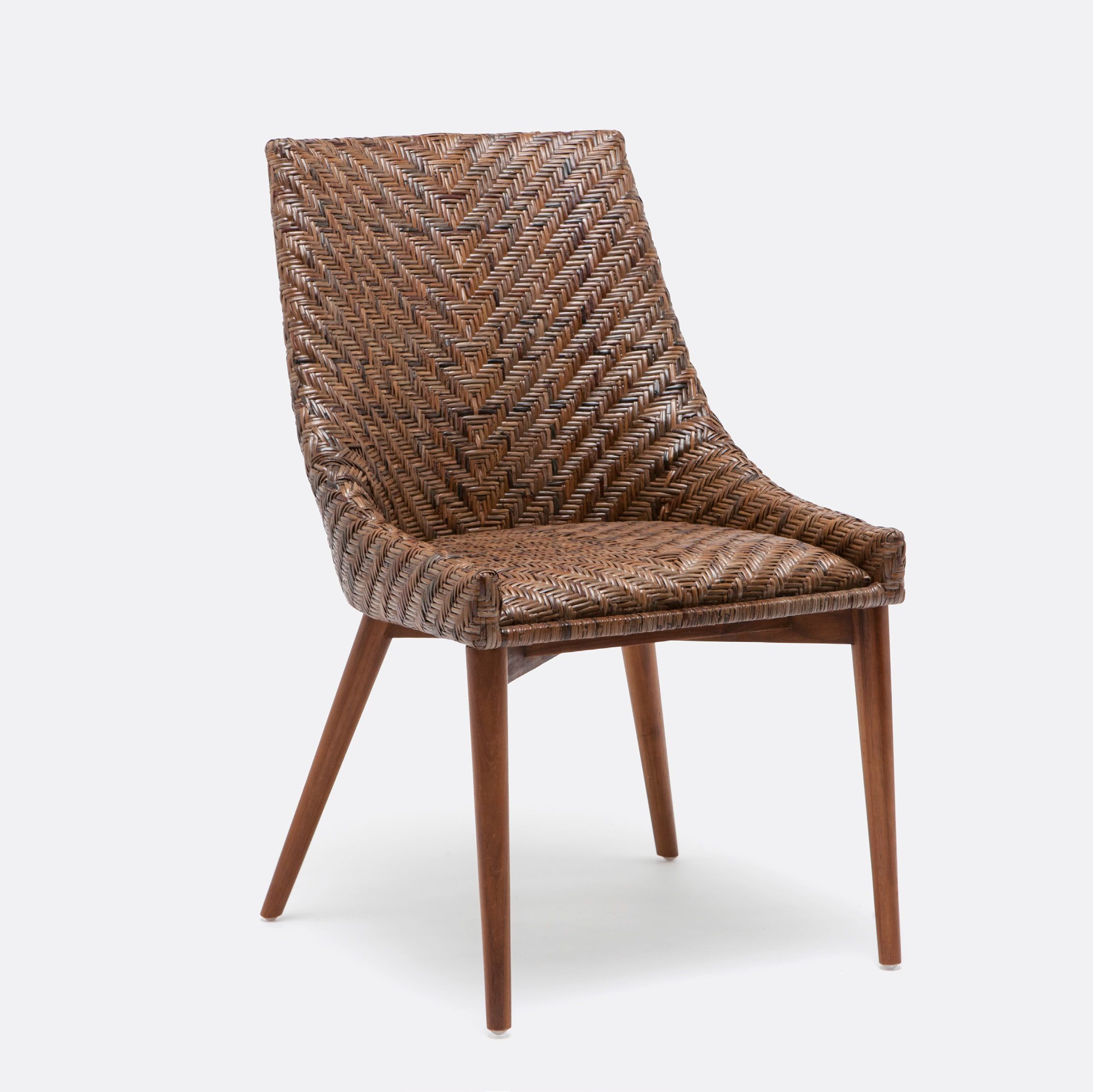 Woven Rattan Dining Chair - Mecox Gardens