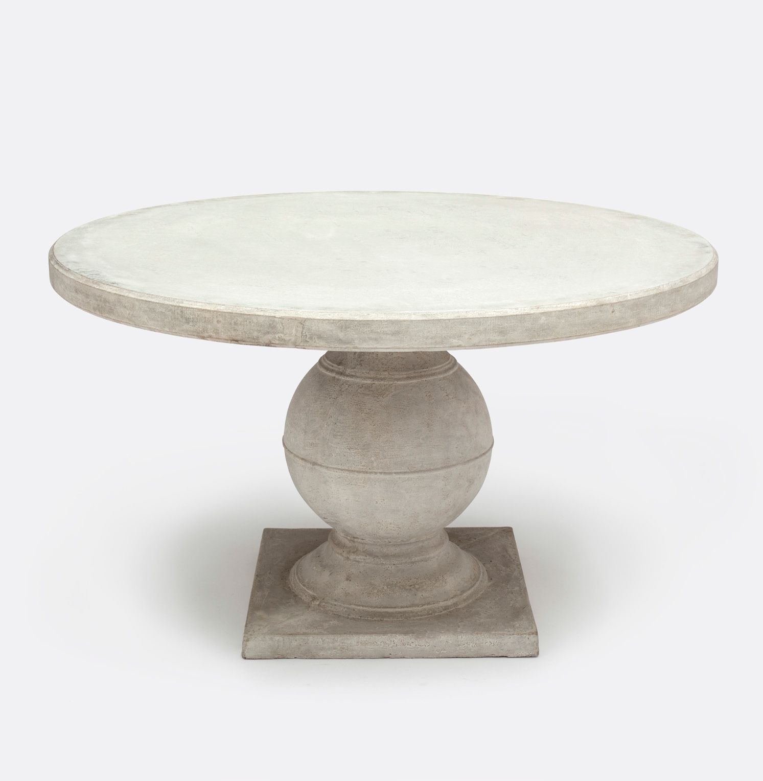 Bostwick Round Concrete Dining Tables - Mecox Gardens