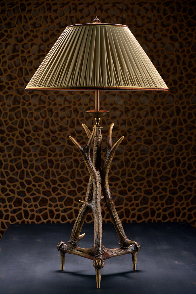 deer antler table lamps