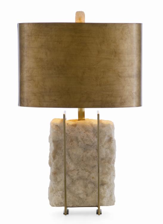 Marta Crystal Stone Table Lamp - Mecox 